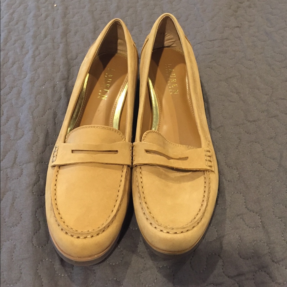 Ralph Lauren slip on loafers!
